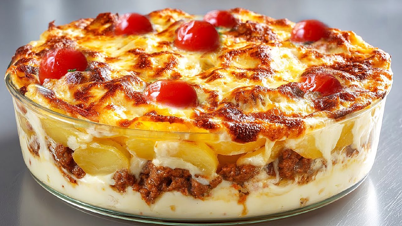 Быстрый семейный ужин за 10 минут! Самый вкусный рецепт картофельной запеканки от бабушки!