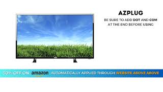 Famous RCA 40-Inch 1080P Full HD LED Flat Screen TV, Black Profile
