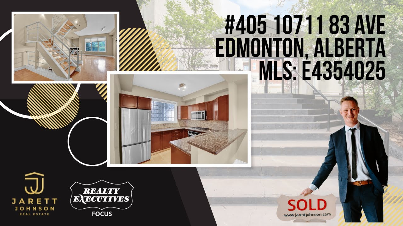 3 Storey Garneau Condo For Sale 405 10711 83 Ave Edmonton Alberta
