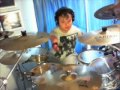 Disabled drumer covers 'Hot Right Now'