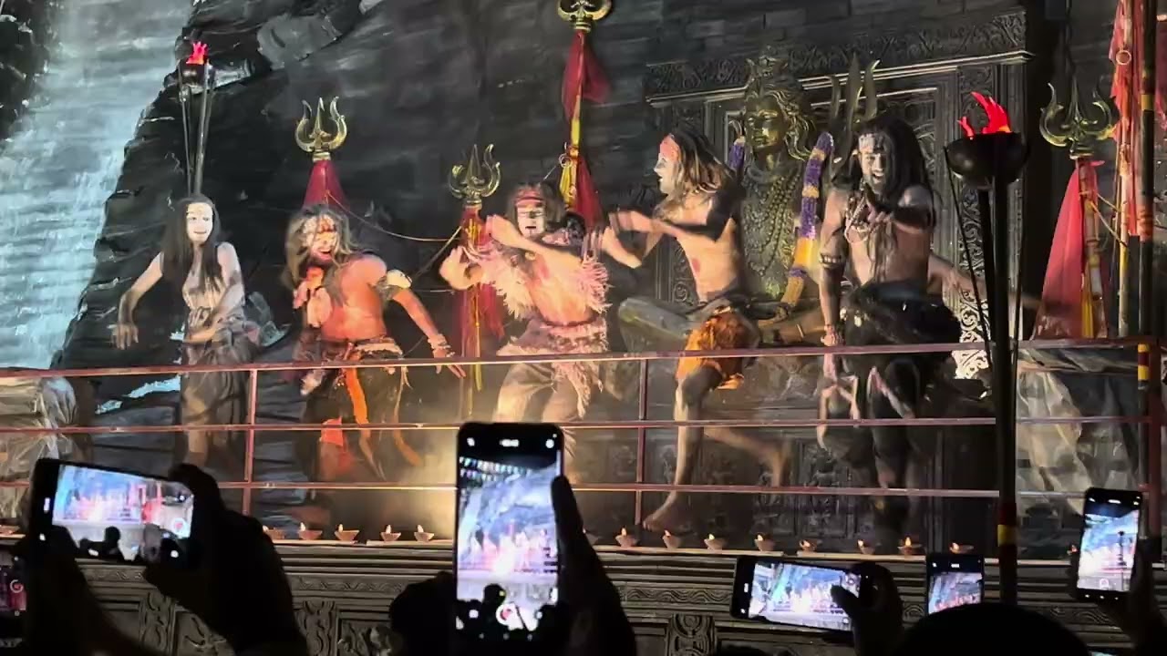 Aghori Dance Performance | Tridhara Sammiloni Durga Puja 2025