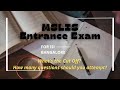 MSLIS Entrance Exam cut off? Target attempts? ISI Bangalore