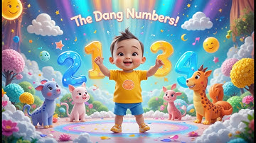 The Dancing Numbers Song 🔢🎵 | Fun Baby Songs & Nursery Rhymes for Kids | numbers song, counting song
