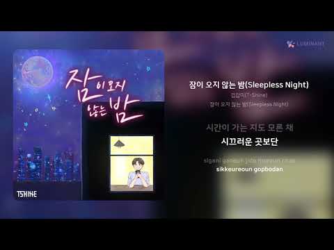 김감미(T-Shine) - 잠이 오지 않는 밤(Sleepless Night) | 가사 (Lyrics)