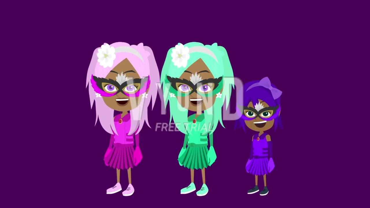 Lalala7788です。 The Lala Twins + Tallulah Expressions - YouTube