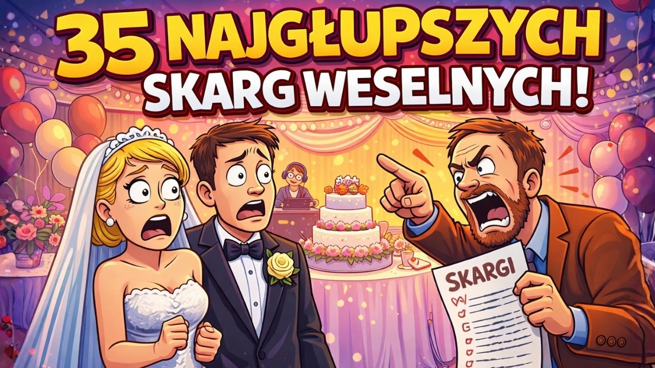 35 Absurdalnych Skarg Weselnych, w Które Trudno Uwierzyć
