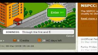 Strange Habbo Message
