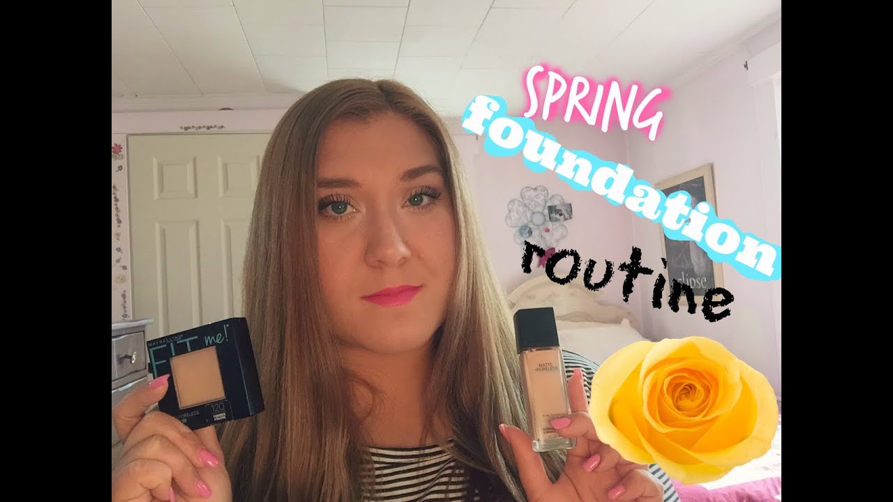 Spring Routine To Do Girl ~Spring Foundation Routine~ - YouTube