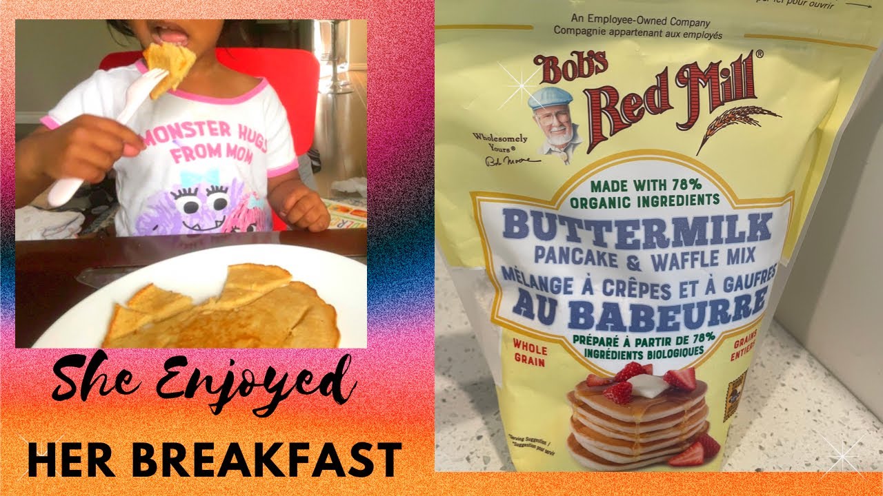 Pancake Easy Recipe| Bob’s Redmill ButterMilk Pancake and waffle Mix