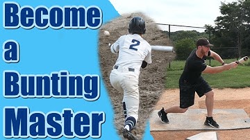 How to Bunt Properly // Youth Baseball Bunting Mechanics + Different Types of Bunts