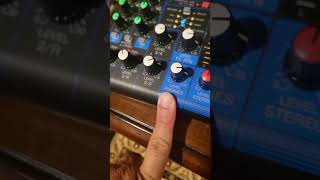Connect Yamaha MG06X mixer with TV and speaker