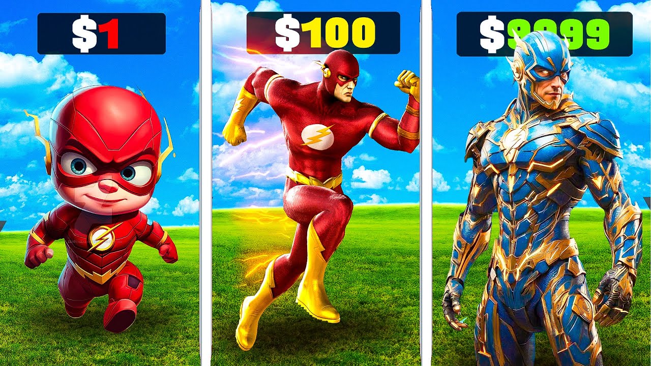 Upgrading $1 Flash to $1,000,000,000 in GTA 5 !