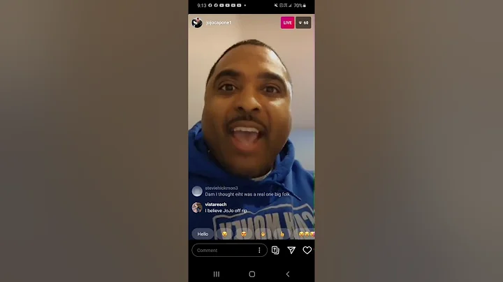 JOJO CAPONE GOING AT MC  EIHT OVER HIS ALLEGED SNITCHING