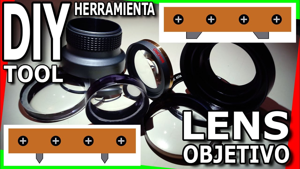 DIY Lens spanner wrench / Herramienta para abrir lentes y objetivos