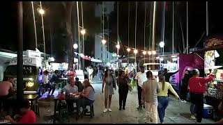 Así están las calles del centro de Caracas está noche.