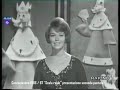 Canzonissima 1966 / 67 Scala reale - presentazione seconda puntata