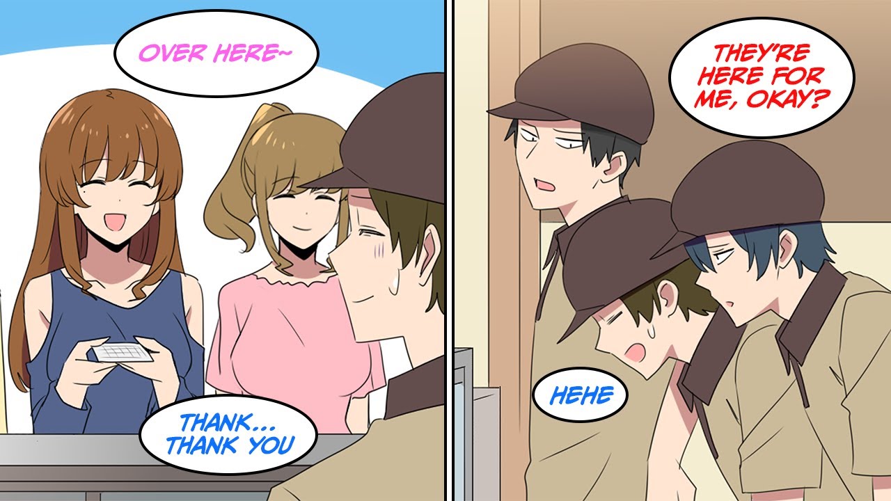 This girl kept coming to my work, but then... [Manga Dub]