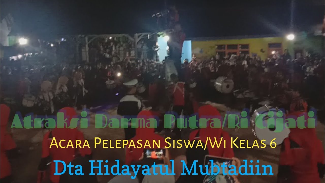 Atraksi Drumband Cijati || Dpc || Pelepasan Kelas 6 Dta Hidayatul Mubtadiin. #dpc #sukabumi #cikareo