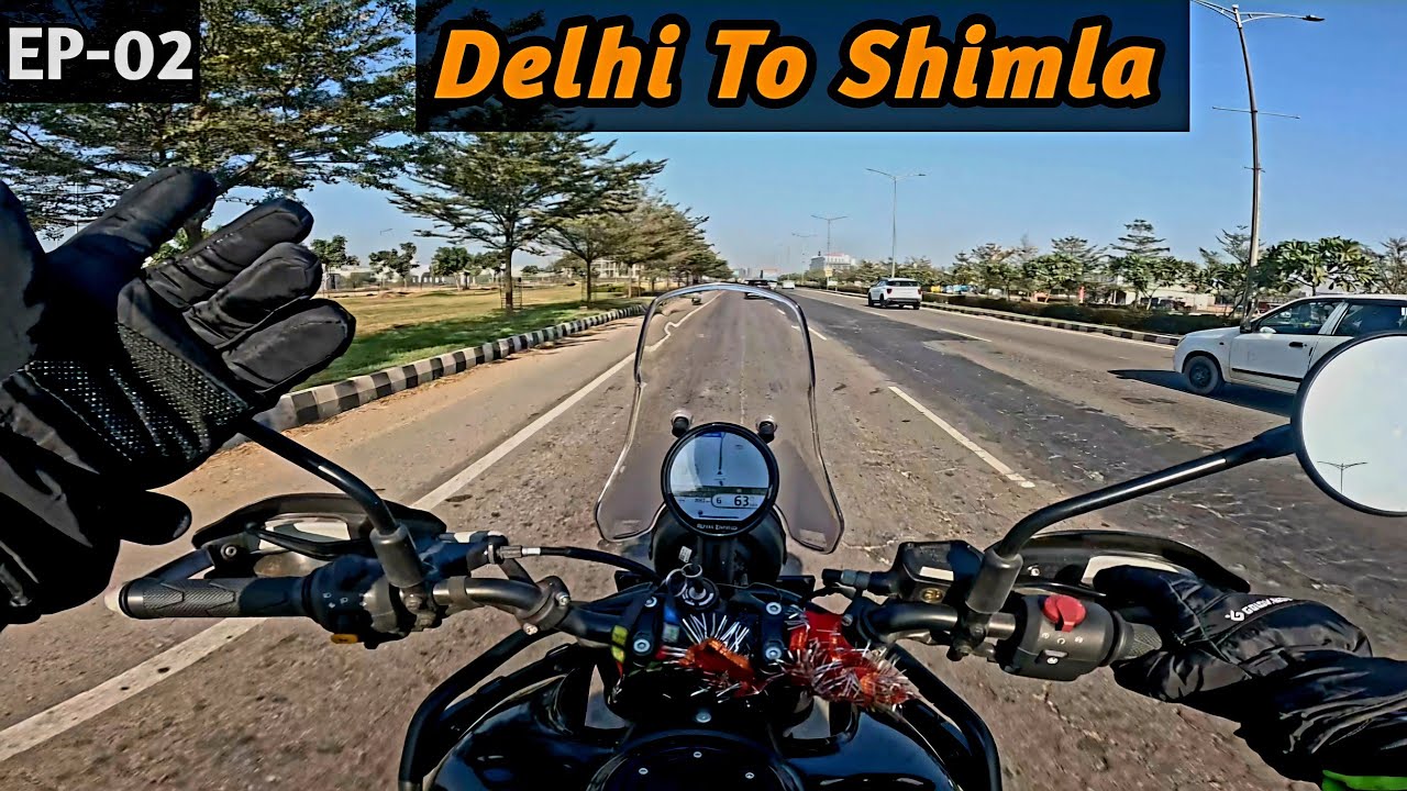 Journey To Home || Delhi To Shimla Amazing Ride on Royal Enfield Himalayan 450 😍