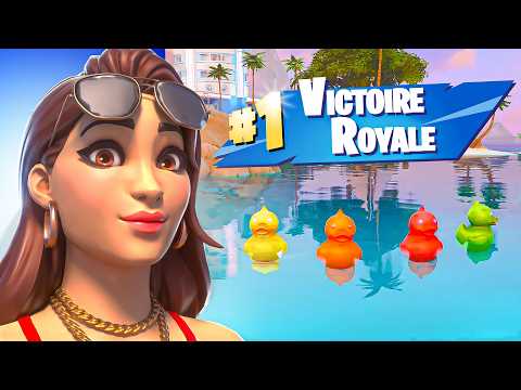 Le DÉFI de la COURSE aux CANARDS LEGENDAIRE sur FORTNITE ! 🦆