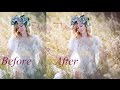 Soft Pink And Light Photoshop Tutorial Using Gradient Map 