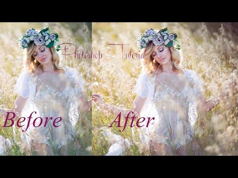 Soft Pink and Light Photoshop Tutorial using Gradient Map Soft Pink and Light Photoshop Tutorial using Gradient Map