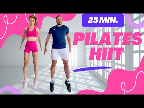 25 min PILATES HIIT Workout | 21 Günde 15cm İncel! | FITINSANE