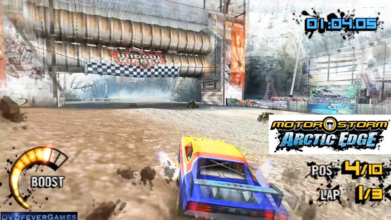 Motorstorm Arctic Edge 8. Widow Maker Time To Rock Sony PSP