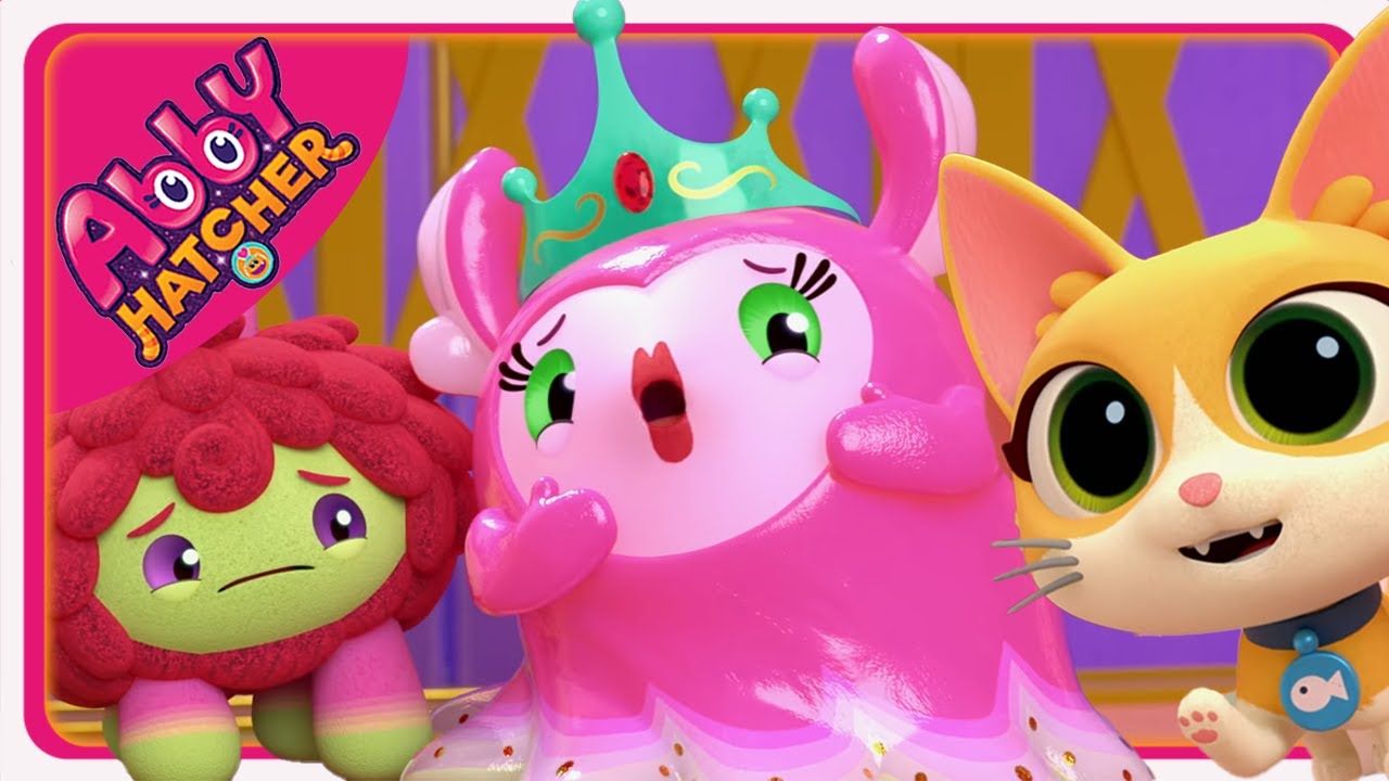 Fuzzlies Are Afraid of Cats! 😲 | Abby Hatcher | Cartoons for Kids