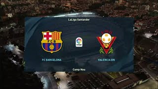 Barcelona vs Valencia | Master League PES 2021 | La Liga | [4K]