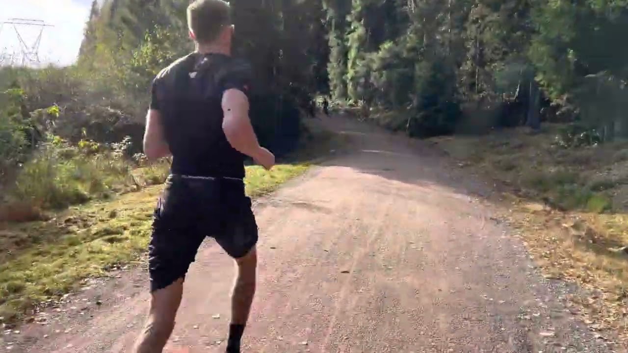 Ånung Viken - innspurt og intervju etter Ivar Formos Minneløp