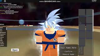 Goku Universal Gamepass Dragon Ball Rp 1 Secret Ssj5 Youtube - roblox dbs broly shirt