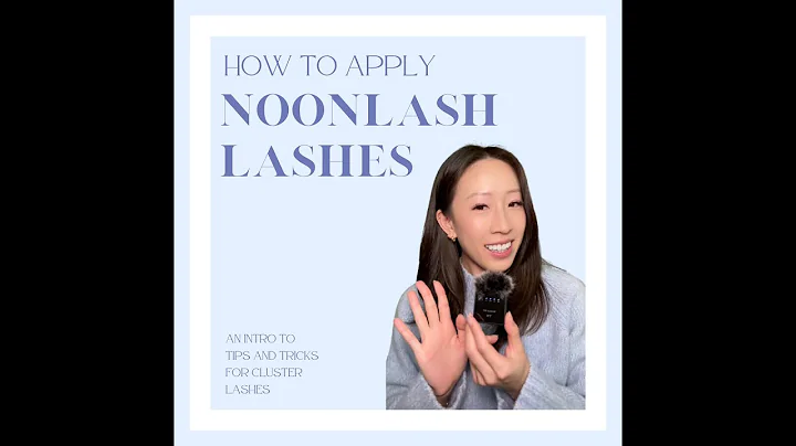 HOW TO APPLY CLUSTER LASHES