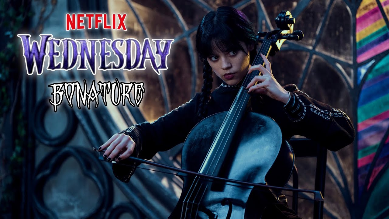 Wednesday Addams / Paint it Black Bonature (Remix with drums and bass) wednesday 