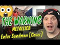 Enter Sandman - METALLICA Cover - The Warning [Reaction & Review]