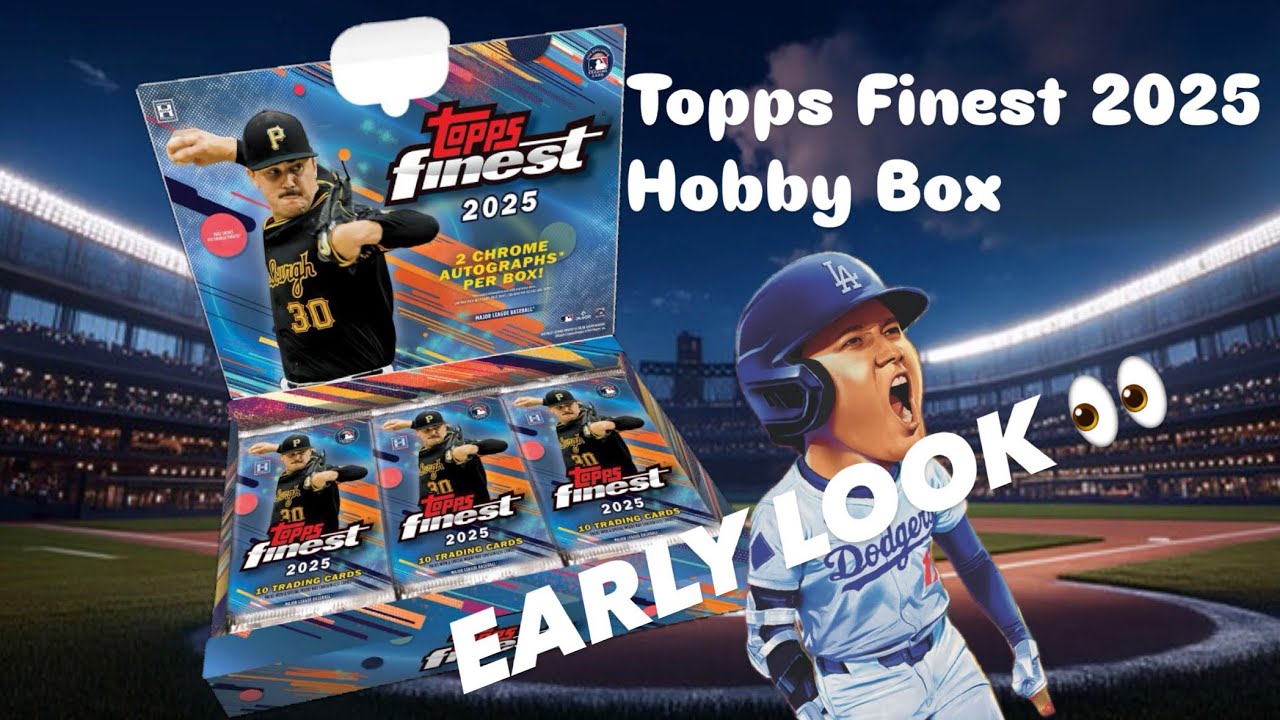 Topps Finest 2025 Baseball Redemption Autograph in first box !!!!   