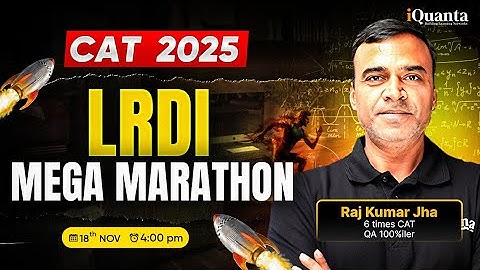 LRDI Mega Marathon for CAT 2025 | Crack Difficult Sets in 1 Shot With Smart Shortcuts