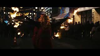 🔥 aGoGo Dancers Fire Show Intro | Chinook Festival 🔥