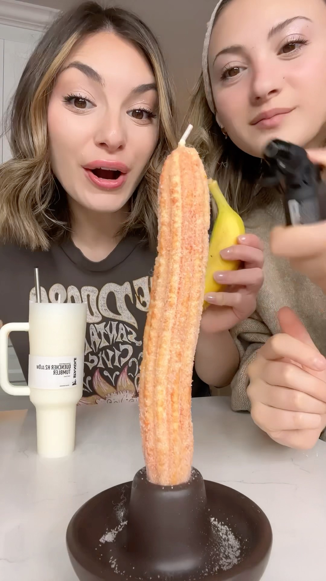 Realistic candles except one is fake! ?? #candles #comedy