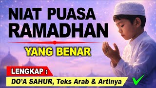 Download Lagu Niat Puasa Ramadhan - Arab, Latin \u0026 Artinya - Doa Sahur - Amalan - Niat puasa ramadhan sebulan penuh MP3