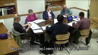 Master Plan 6/13/2013