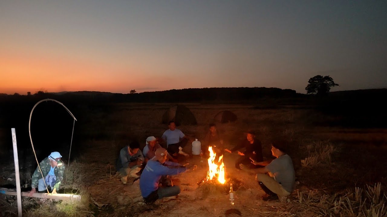 กางเต็นท์นอนนาดักหนูหมายไกลบ้านครั้งแรกรวมสุดยอดพรานการหาอยู่หากิน