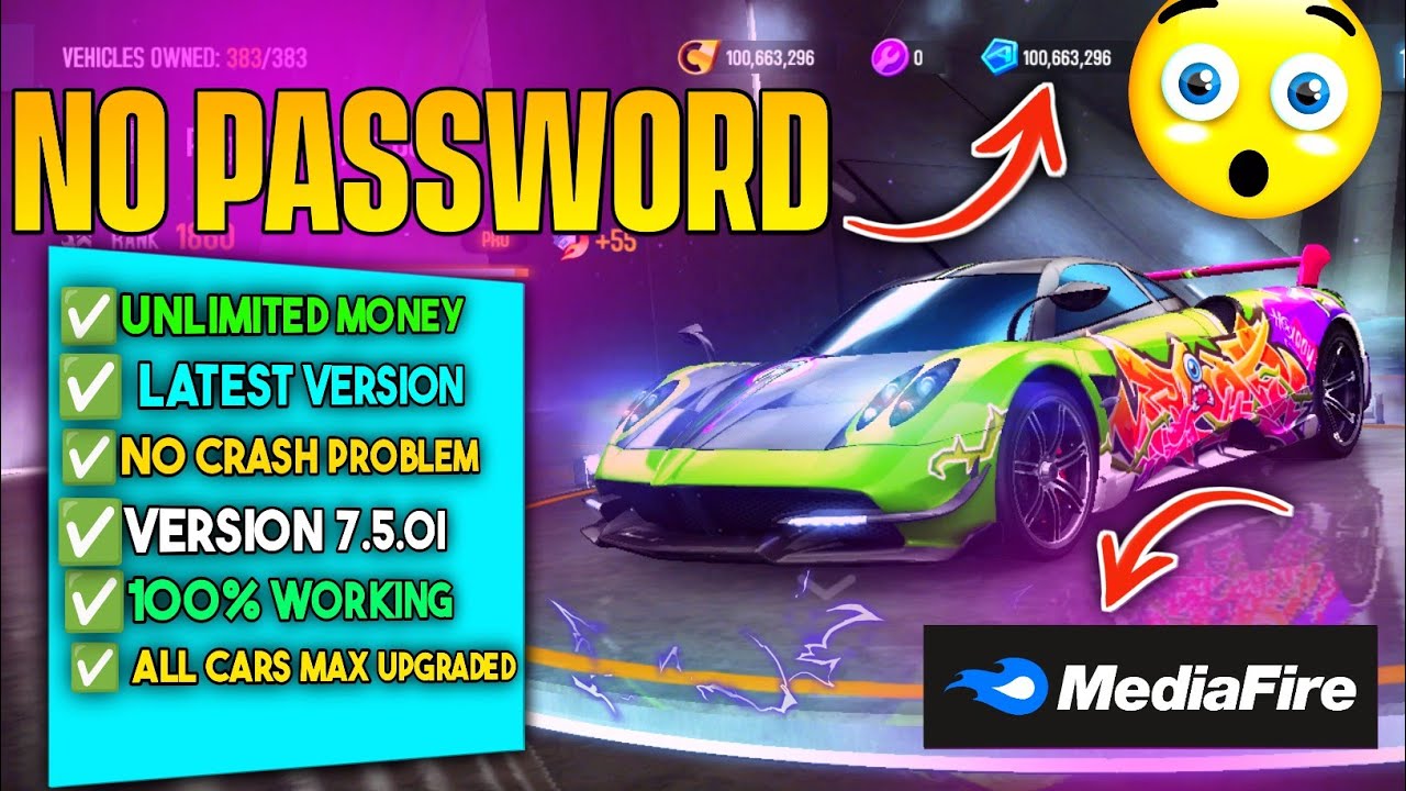 Asphalt 8 Mod APK latest version7.5.0i download.Unlimited money