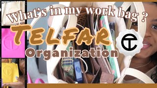 Purse Organization! What’s in my Telfar work bag