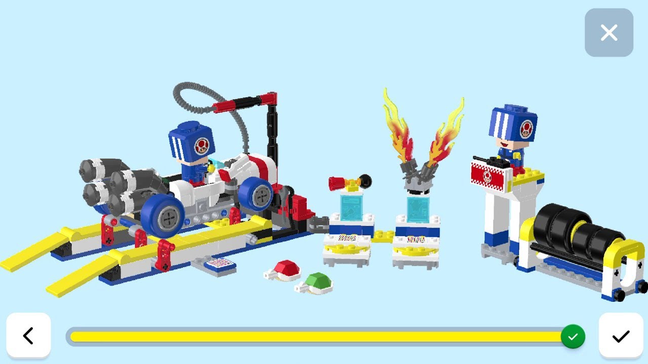 2025 LEGO Mario Kart - Toad's Garage | 72035 | LEGO Super Mario