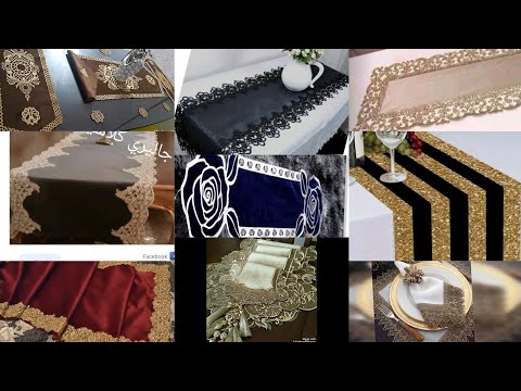 The most beautiful models of the tablecloths The most beautiful models of  table cover - YouTube