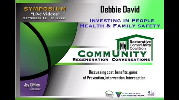 D4.1 Debbie David - Investing in People, Health an...