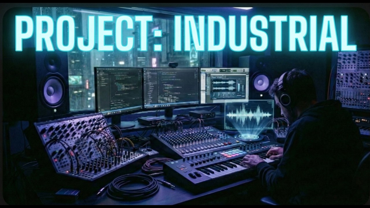 Deep Focus Industrial Techno | Minimalist Beats for Programming | No Vocals