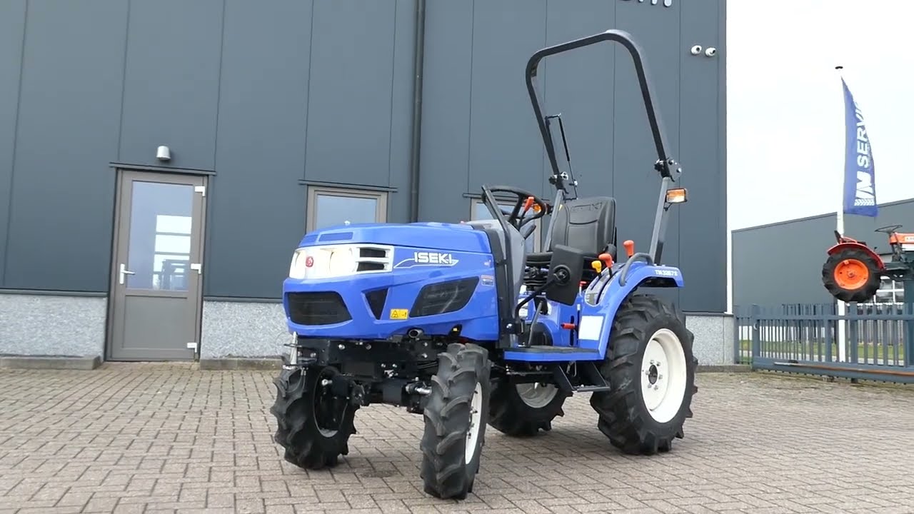 Iseki TM3267E 4wd / 0001 Draaiuren / Akkerbanden