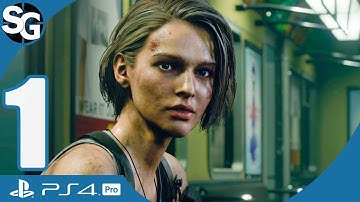Resident Evil 3 Remake Walkthrough Gameplay (No Commentary) | INTRO Jill Valentine - Part 1